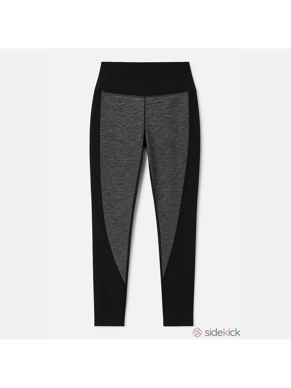 Just Be black & gray leggings sz med